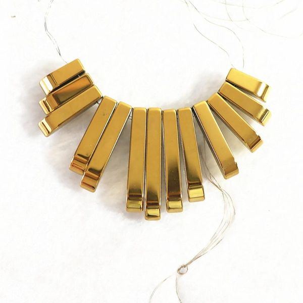 charms gold-color hematite pendant stone diy necklace 10-29x4mm long rectangle beads b203, Bronze;silver
charms gold-color hematite pendant stone diy necklace 10-29x4mm long rectangle beads b203, Bronze;silver
