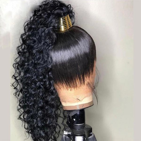 lace wigs brazilian curly 360 frontal human hair wig 13x6 water wave deep pre plucked hairline for black women, Black;brown
lace wigs brazilian curly 360 frontal human hair wig 13x6 water wave deep pre plucked hairline for black women, Black;brown