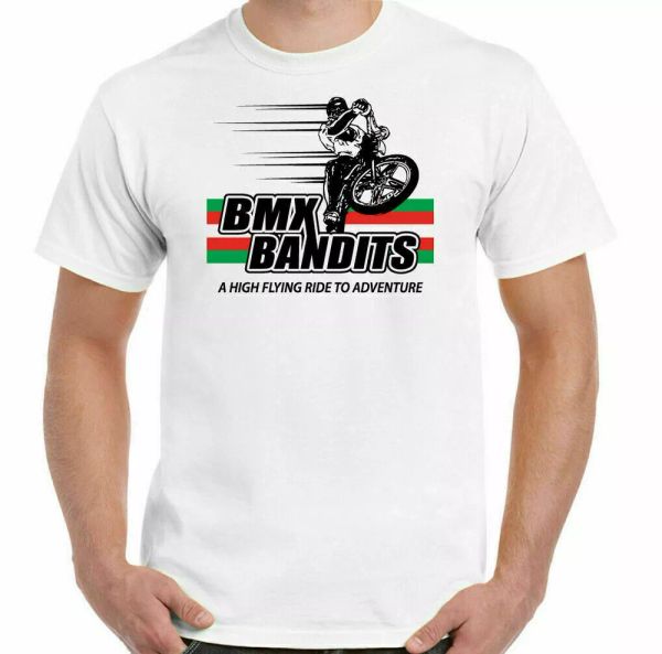 bmx bandit retro t-shirt tuff wheels mens 80's tee recreation biker official, White;black
bmx bandit retro t-shirt tuff wheels mens 80's tee recreation biker official, White;black