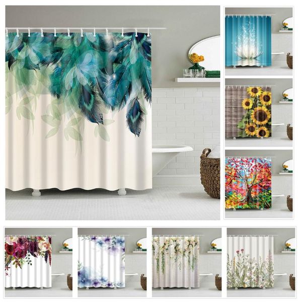 shower curtains curtain flowers 3d printed polyester fiber bath with 12 hooks for home bathroom screen cortina de ducha decor
shower curtains curtain flowers 3d printed polyester fiber bath with 12 hooks for home bathroom screen cortina de ducha decor