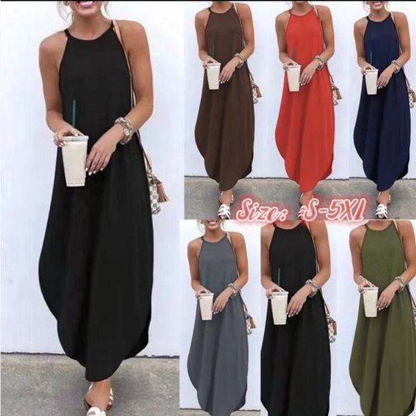 propcm long 5xl printed maxi dresses bohemian sleeveless sundress women causal halter summer beach dress asymmetric, Black;gray
propcm long 5xl printed maxi dresses bohemian sleeveless sundress women causal halter summer beach dress asymmetric, Black;gray