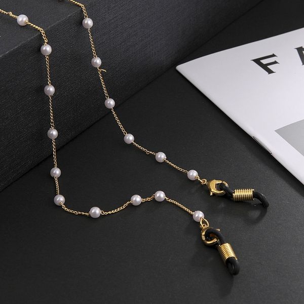 6zzj selling women's imitation pearl pearl metal bead glasses eyeglasses chains anti slip antimask chain
6zzj selling women's imitation pearl pearl metal bead glasses eyeglasses chains anti slip antimask chain