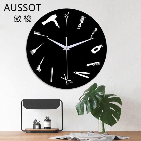 creative wall clock living room simple modern household round personality bedroom quiet acrylic clocks
creative wall clock living room simple modern household round personality bedroom quiet acrylic clocks