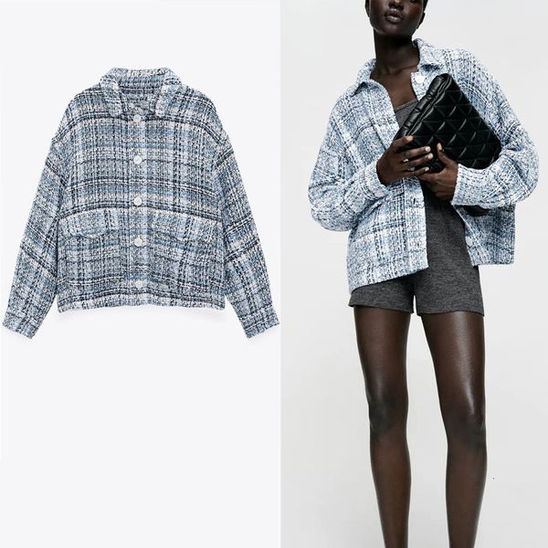 jackets textured weave overshirt jacket women long sleeve plaid blue spring jackets woman button up patch pockets vintage top, Black;brown
jackets textured weave overshirt jacket women long sleeve plaid blue spring jackets woman button up patch pockets vintage top, Black;brown