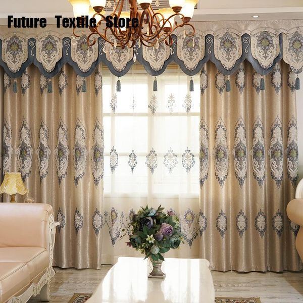 curtain & drapes 2021 curtains french windows european embroidered cloth bedroom living room blackout gray beige
curtain & drapes 2021 curtains french windows european embroidered cloth bedroom living room blackout gray beige