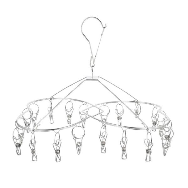 hangers & racks 1pc drying rack clothes clip hanger stainless steel socks for balcony
hangers & racks 1pc drying rack clothes clip hanger stainless steel socks for balcony