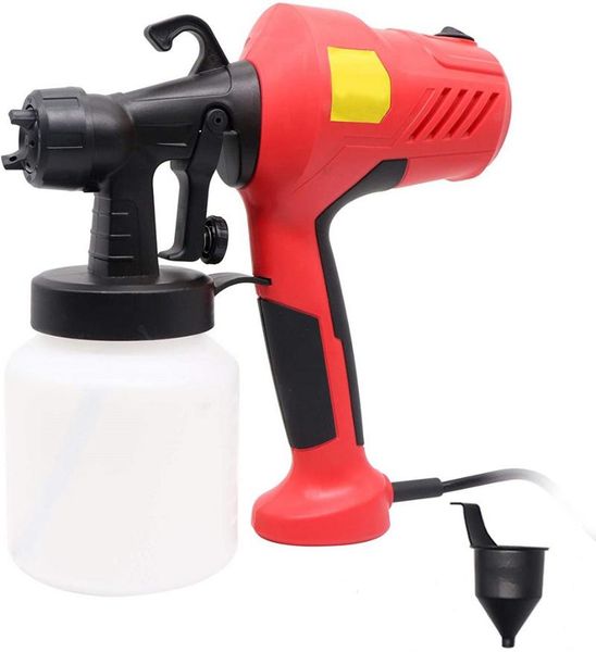 electric handheld spray gun high power paint sprayer airbrush 800 ml large capacity for painting cars wood furniture wall professional guns
electric handheld spray gun high power paint sprayer airbrush 800 ml large capacity for painting cars wood furniture wall professional guns