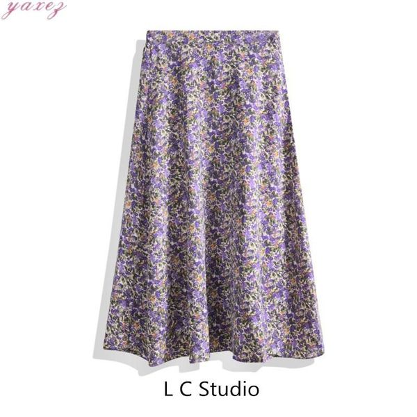 purple 2021 summer silk floral long skirt women female skirts womens women's clothes plus size mid-calf, Black
purple 2021 summer silk floral long skirt women female skirts womens women's clothes plus size mid-calf, Black
