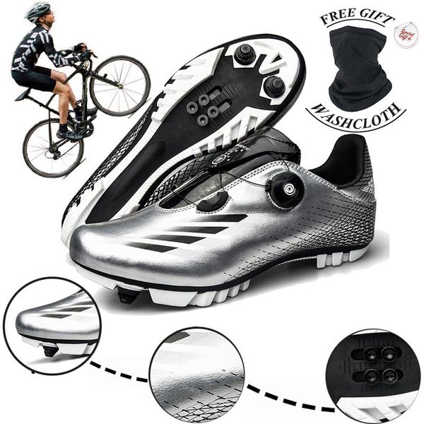 professional cycling shoes men outdoor mountain bike bicycle sports breathable women speed self-locking road footwear, Black
professional cycling shoes men outdoor mountain bike bicycle sports breathable women speed self-locking road footwear, Black
