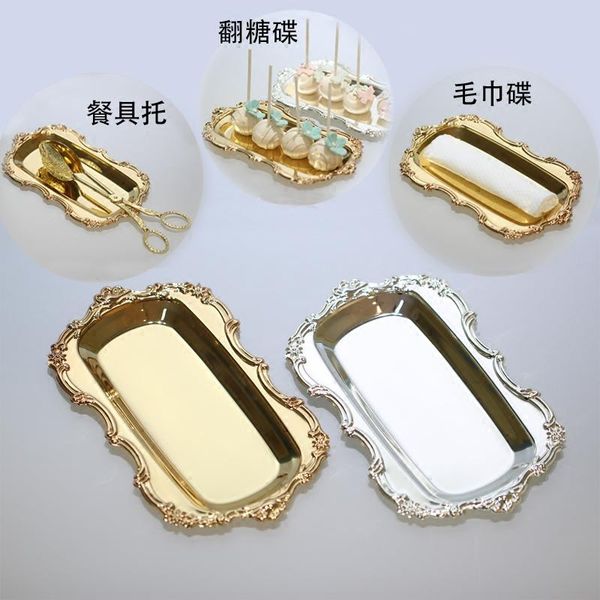 kitchen storage & organization mini metal gold tray serving platter silver wedding centerpiece decoration
kitchen storage & organization mini metal gold tray serving platter silver wedding centerpiece decoration