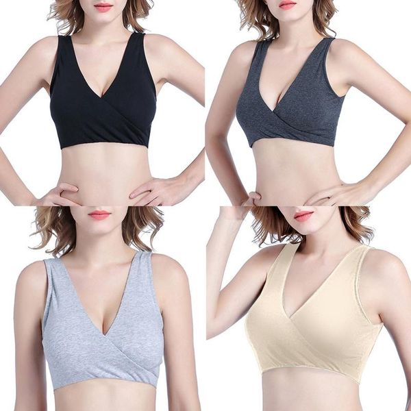bras women cotton nursing bra summer breathable breastfeeding for maternity solid sports removable, Red;black
bras women cotton nursing bra summer breathable breastfeeding for maternity solid sports removable, Red;black