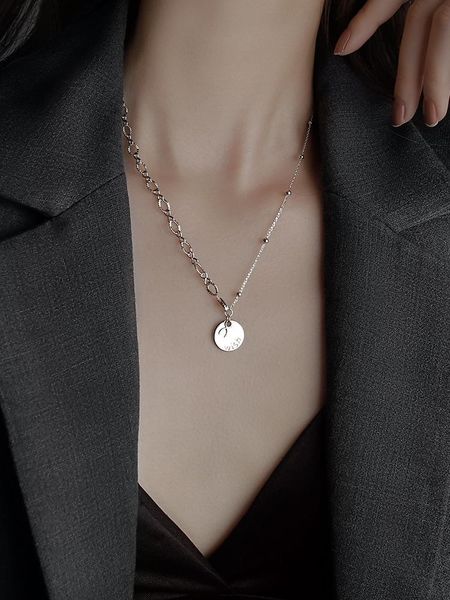 chains round necklace female design sense chain 2021 for women's jewelry gifts korean style man and woman couples necklaces neck, Silver
chains round necklace female design sense chain 2021 for women's jewelry gifts korean style man and woman couples necklaces neck, Silver