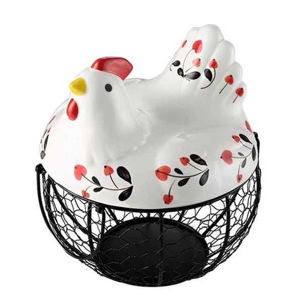storage baskets iron egg basket snack fruit creative collection ceramic hen ornaments decoration kitchen accessories
storage baskets iron egg basket snack fruit creative collection ceramic hen ornaments decoration kitchen accessories