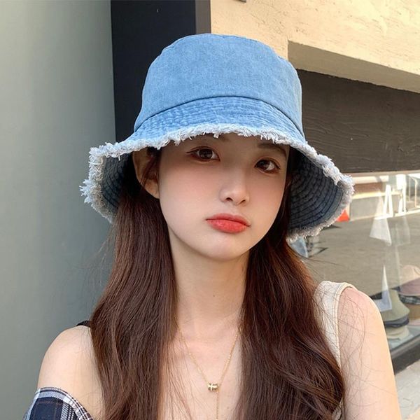 wide brim hats washed cowboy fisherman hat women casual fashion wild small along the bucket summer blue beggar, Blue;gray
wide brim hats washed cowboy fisherman hat women casual fashion wild small along the bucket summer blue beggar, Blue;gray
