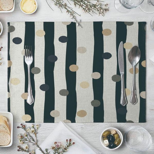 mats & pads geometric stripe mat tableware drink cup for kitchen dining table placemat accessories
mats & pads geometric stripe mat tableware drink cup for kitchen dining table placemat accessories