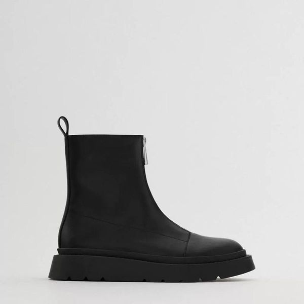 boots black round toe zipper women's rubber shoes rain clogs platform flat heel ankle lolita rock med ladies microfiber pu solid
boots black round toe zipper women's rubber shoes rain clogs platform flat heel ankle lolita rock med ladies microfiber pu solid