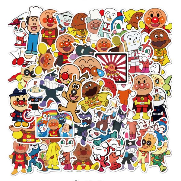50 pcs japanese animation anpanman graffiti waterproof skateboard travel suitcase phone lapluggage stickers cute kids girl
50 pcs japanese animation anpanman graffiti waterproof skateboard travel suitcase phone lapluggage stickers cute kids girl