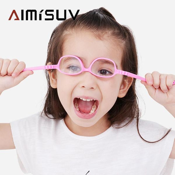 fashion sunglasses frames aimisuv 2021 ultralight silicone glasses frame kids round optical tr90 flexible clear eyeglasses children uv400, Black
fashion sunglasses frames aimisuv 2021 ultralight silicone glasses frame kids round optical tr90 flexible clear eyeglasses children uv400, Black