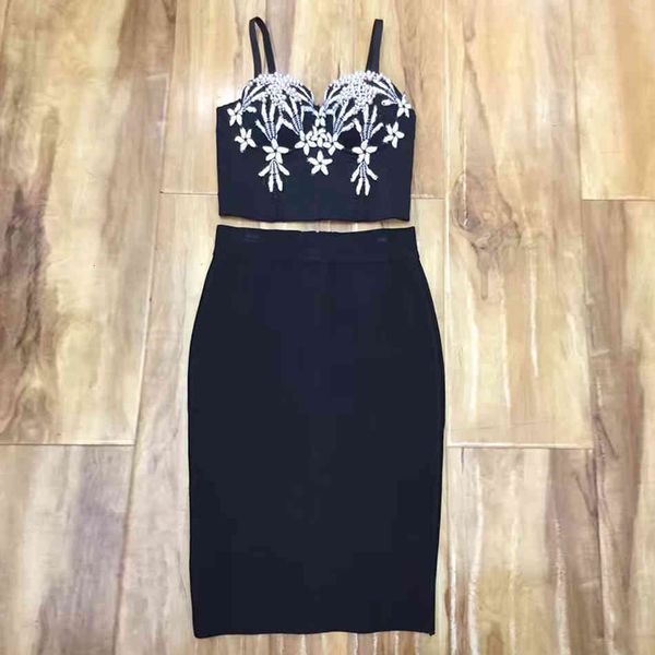 casual dresses women's beaded bandage 2 two-piece set sleeveless diamond bodycon evening party pencil summer fashion new bjvj, Black;gray
casual dresses women's beaded bandage 2 two-piece set sleeveless diamond bodycon evening party pencil summer fashion new bjvj, Black;gray