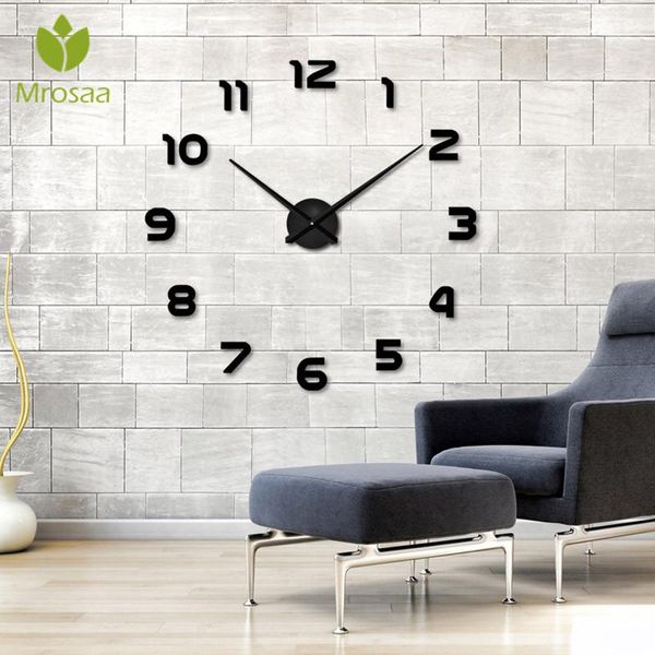 wall clocks 3d frameless clock modern mute large mirror surface diy room home office decorations quartz needle watch
wall clocks 3d frameless clock modern mute large mirror surface diy room home office decorations quartz needle watch