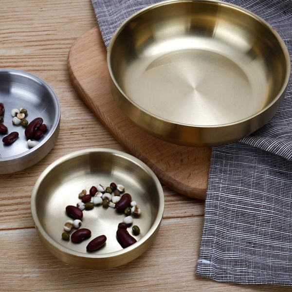 dishes & plates 304 stainless steel sauce dipping bowls round seasoning dish saucer appetizer plates(golden, 9cm)
dishes & plates 304 stainless steel sauce dipping bowls round seasoning dish saucer appetizer plates(golden, 9cm)
