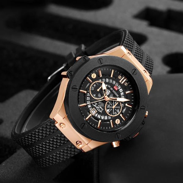 wristwatches montre homme vava voom brand men watch waterproof silicone strap sport quartz for wrist fashion erkek kol saati, Slivery;brown
wristwatches montre homme vava voom brand men watch waterproof silicone strap sport quartz for wrist fashion erkek kol saati, Slivery;brown