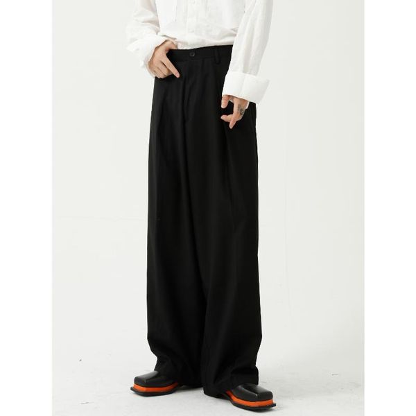 men's pants oversize men korean harajuku streetwear loose casual wide leg straight suit long trousers man vintage pant male, Black
men's pants oversize men korean harajuku streetwear loose casual wide leg straight suit long trousers man vintage pant male, Black
