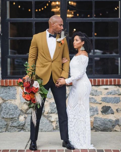 men's suits & blazers yellow shawl lapel men black pant costume homme marriage terno masculino tuxedo groom wedding prom slim fit blaze, White;black
men's suits & blazers yellow shawl lapel men black pant costume homme marriage terno masculino tuxedo groom wedding prom slim fit blaze, White;black