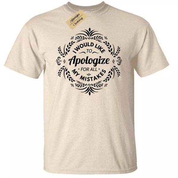i would como a pido disculpas para todo mi mistakes camiseta hombre, White;black
i would como a pido disculpas para todo mi mistakes camiseta hombre, White;black