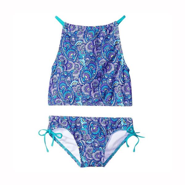women's swimwear girls beach sport halter bikinis set featured printing tankini 2-piece swimsuit outfits bathing suit baby swimwear#45, White;black
women's swimwear girls beach sport halter bikinis set featured printing tankini 2-piece swimsuit outfits bathing suit baby swimwear#45, White;black