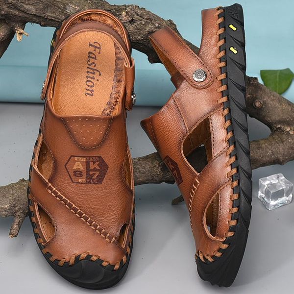 slippers man 2021 leather sandalet en sandalle transpirables hombre de masculina sport sandel work fashion for sandalen zandalias men da, Black
slippers man 2021 leather sandalet en sandalle transpirables hombre de masculina sport sandel work fashion for sandalen zandalias men da, Black