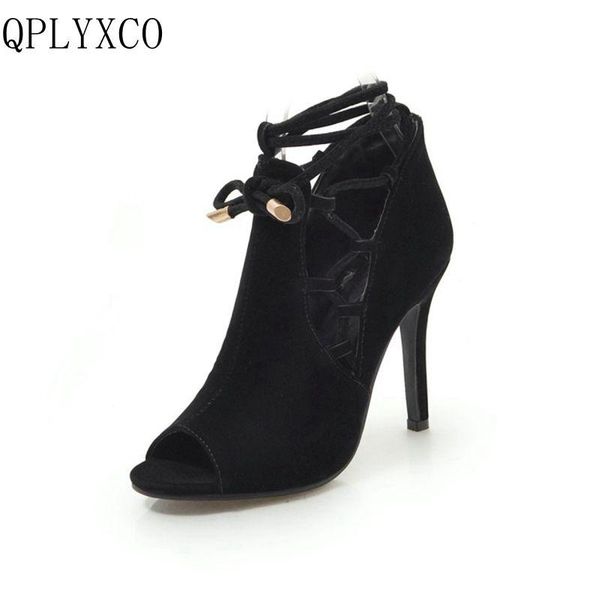 fashion big size 32-46 high heels(10cm) summer sandals peep toe party wedding footwear shoes woman a1-1, Black
fashion big size 32-46 high heels(10cm) summer sandals peep toe party wedding footwear shoes woman a1-1, Black