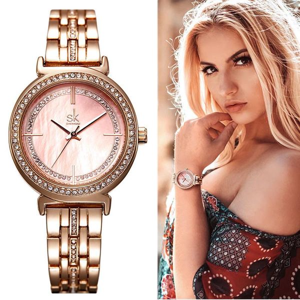 wristwatches women watches rose gold ladies quartz watch stainless diamond wristwatch waterproof women's bracelet girls montre femme, Slivery;brown
wristwatches women watches rose gold ladies quartz watch stainless diamond wristwatch waterproof women's bracelet girls montre femme, Slivery;brown