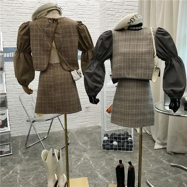 casual dresses slit dovetail + high waist a-line skirt british college style two piece splicing suit women 0923 te8k, Black;gray
casual dresses slit dovetail + high waist a-line skirt british college style two piece splicing suit women 0923 te8k, Black;gray