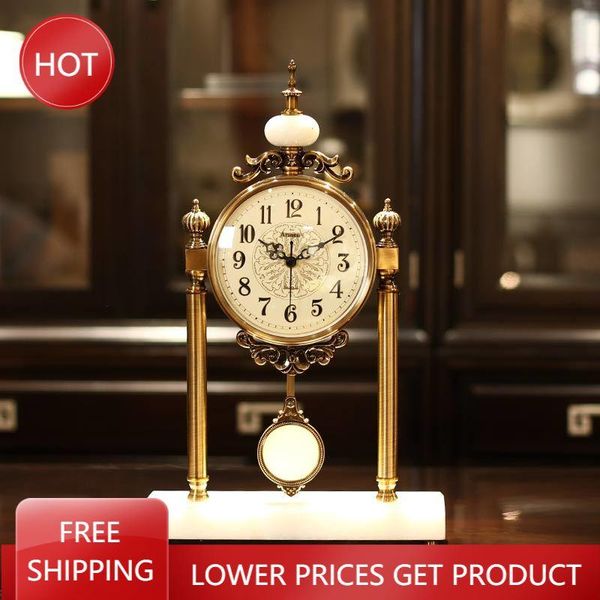 desk & table clocks vintage silent living room clock electronic retro antiques luxury decor reloj de mesa watch
desk & table clocks vintage silent living room clock electronic retro antiques luxury decor reloj de mesa watch