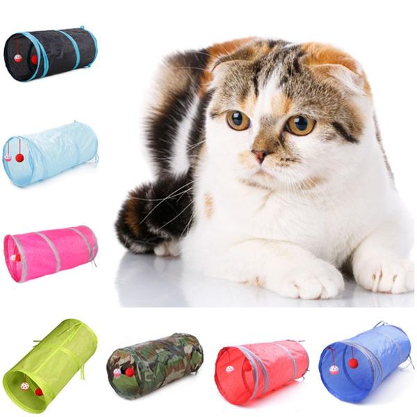 funny pet cat tunnel 2 holes play tubes balls collapsible crinkle kitten toys puppy ferrets dog 40ja29
funny pet cat tunnel 2 holes play tubes balls collapsible crinkle kitten toys puppy ferrets dog 40ja29
