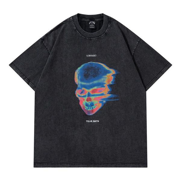 men's t-shirts skull abstract printing short-sleeved tide brand retro wash t-shirt high street ins style loose bottoming shirt, White;black
men's t-shirts skull abstract printing short-sleeved tide brand retro wash t-shirt high street ins style loose bottoming shirt, White;black