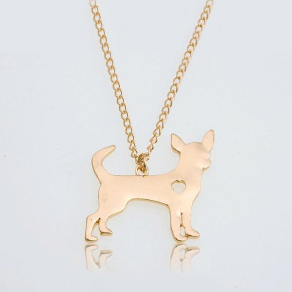 pendant necklaces fashion dog love necklace charm gold color link chain animal pet lucky jewelry for women girls gift, Silver
pendant necklaces fashion dog love necklace charm gold color link chain animal pet lucky jewelry for women girls gift, Silver
