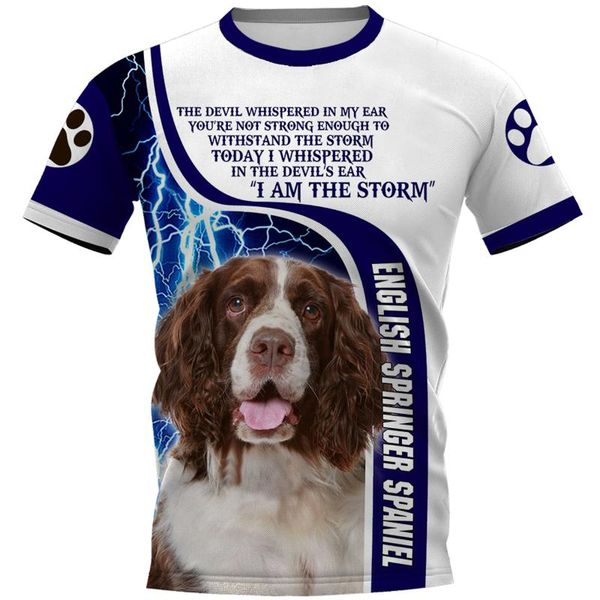 men's t-shirts english springer spaniel 3d printed dog t shirts for women men summer casual tees daily short sleeve lovely, White;black
men's t-shirts english springer spaniel 3d printed dog t shirts for women men summer casual tees daily short sleeve lovely, White;black