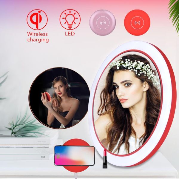 compact mirrors portable led lighted mini circular makeup mirror travel sensing lighting cosmetic wireless usb charging
compact mirrors portable led lighted mini circular makeup mirror travel sensing lighting cosmetic wireless usb charging
