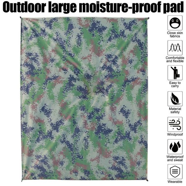 camping mat portable reusable multi-function sand beach blanket outdoor picnic shelter folding waterproof moisture pads
camping mat portable reusable multi-function sand beach blanket outdoor picnic shelter folding waterproof moisture pads