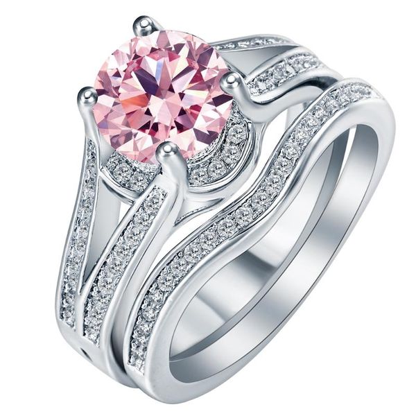 wedding rings hainon pink blue purple crystal fashion silver color cz jewelry sets 2pc finger jewellery for women, Slivery;golden
wedding rings hainon pink blue purple crystal fashion silver color cz jewelry sets 2pc finger jewellery for women, Slivery;golden