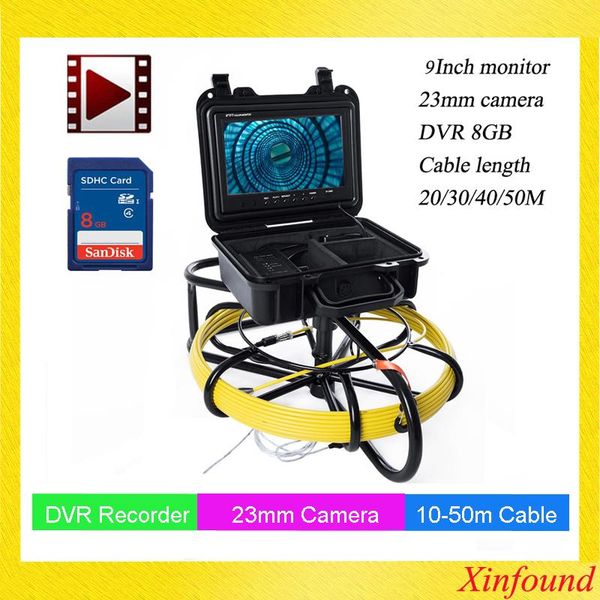 20/30/50m all-in-one 9" lcd pipe inspection video camera,drain sewer pipeline industrial endoscope with meter counter ip cameras
20/30/50m all-in-one 9" lcd pipe inspection video camera,drain sewer pipeline industrial endoscope with meter counter ip cameras
