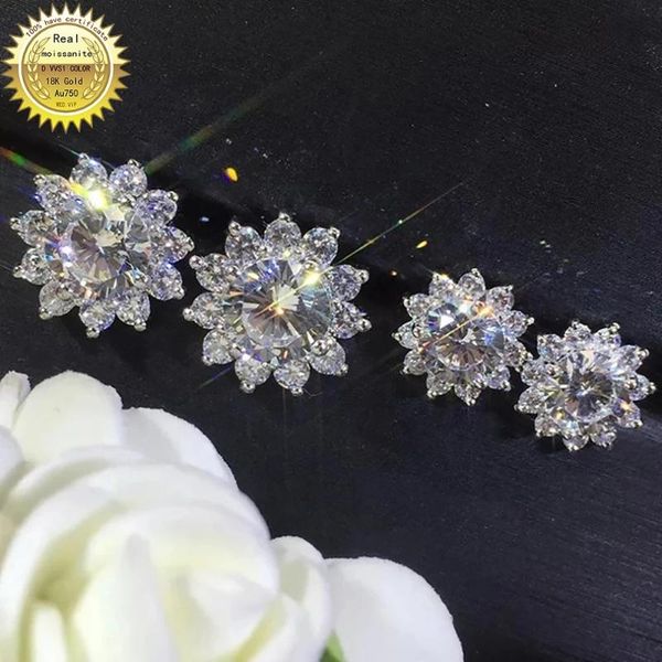 dangle & chandelier 18k au750 white gold 1 2 4 6 carat stud earrings women present wedding anniversary engagement round dvvs moissanite diam, Silver
dangle & chandelier 18k au750 white gold 1 2 4 6 carat stud earrings women present wedding anniversary engagement round dvvs moissanite diam, Silver