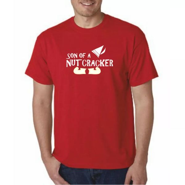 mens buddy the elf dvd tshirt - son of a nutcracker - will ferrell christmas tee, White;black
mens buddy the elf dvd tshirt - son of a nutcracker - will ferrell christmas tee, White;black