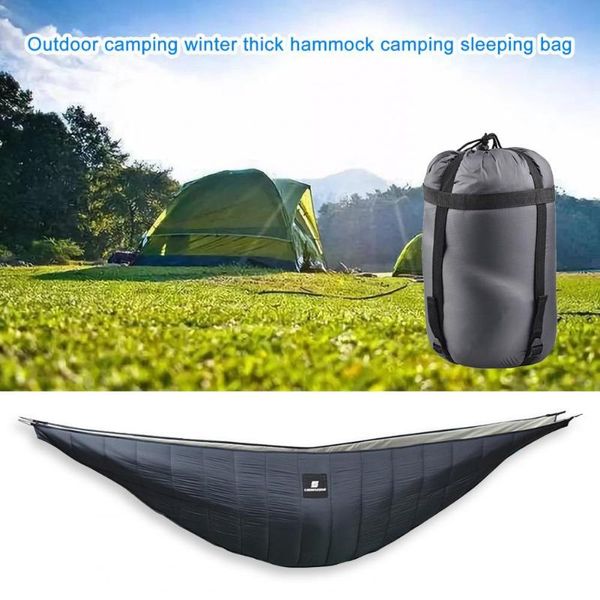 sleeping bags foldable hammock windproof skin-friendly wear resistant full length thickened for winter
sleeping bags foldable hammock windproof skin-friendly wear resistant full length thickened for winter