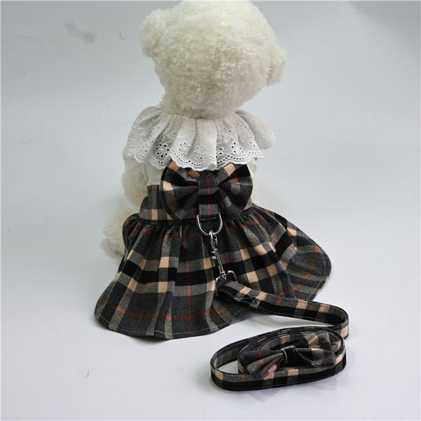 spring, summer and autumn plaid skirt chenery teddy small medium-sized dog cloth than pa mi
spring, summer and autumn plaid skirt chenery teddy small medium-sized dog cloth than pa mi