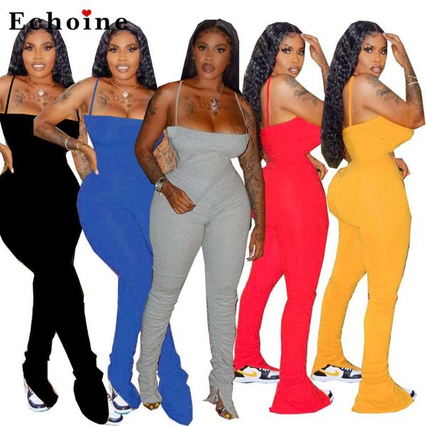 women elegant pleated micro-flare spaghetti straps backless jumpsuit onesies romper combinaison femme overall long playsuit women's jum, Black;white
women elegant pleated micro-flare spaghetti straps backless jumpsuit onesies romper combinaison femme overall long playsuit women's jum, Black;white