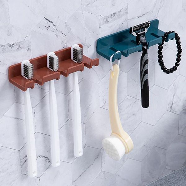 hooks & rails toothbrush holder brush punch-plug hook modern multifunctional sticky wall-mounted storage rack simplicity
hooks & rails toothbrush holder brush punch-plug hook modern multifunctional sticky wall-mounted storage rack simplicity