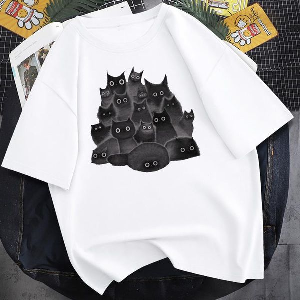 men's t-shirts cat men print kawaii t shirts women female t-shirt harajuku summer short sleeved tees white tshirt round neck, White;black
men's t-shirts cat men print kawaii t shirts women female t-shirt harajuku summer short sleeved tees white tshirt round neck, White;black
